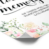 Dit kaarsje brandt ter liefdevolle herinnering Her Poster (Hoek)