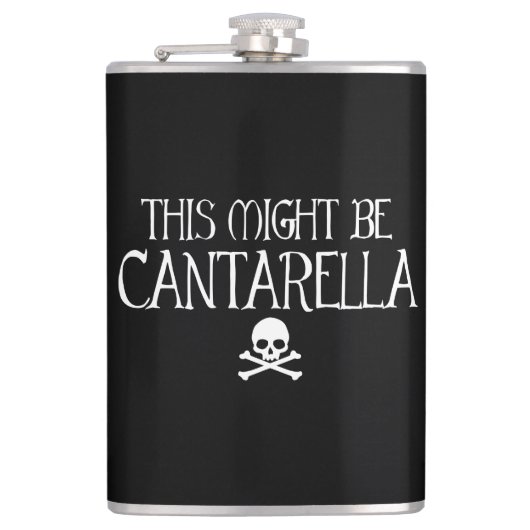 Dit kan Cantarella zijn Heupfles (Voorkant)