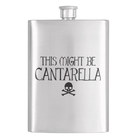Dit kan Cantarella zijn Heupfles (Voorkant)
