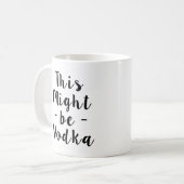 Dit kan een grappige dommel zijn. koffiemok (Voorkant links)