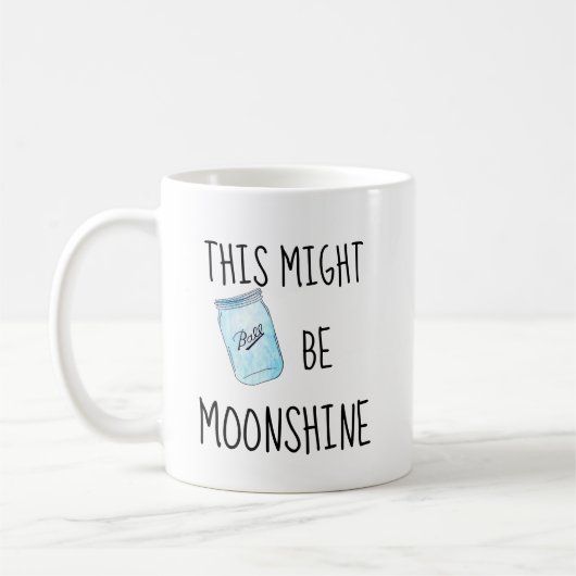 Dit kan een moonshine Funny Rednek koffie Mok zijn (Links)