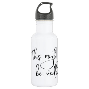 Dit kan een wodka waterfles zijn Humor