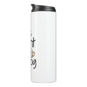 Dit kan Eggnog zijn – leuk vakantieontwerp Thermosbeker (Geroteerd rechts)