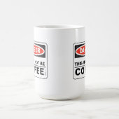 Dit kan geen koffie zijn koffiemok (Center)