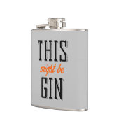 Dit kan gin zijn heupfles (Links)