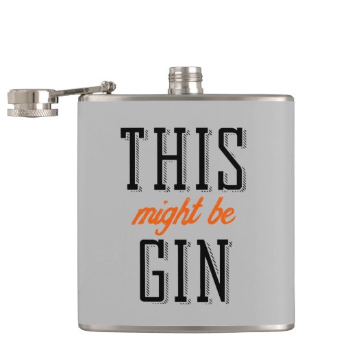 Dit kan gin zijn heupfles (Geopend)