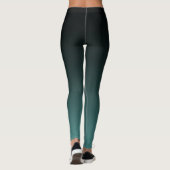 "Dit kan moeilijk worden. En dat is oké." Typograf Leggings (Achterkant)