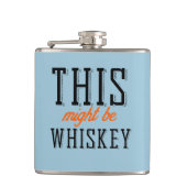 Dit kan whiskey zijn heupfles (Voorkant)