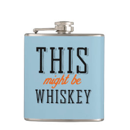 Dit kan whiskey zijn heupfles