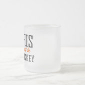 Dit kan whiskey zijn matglas koffiemok (Center)