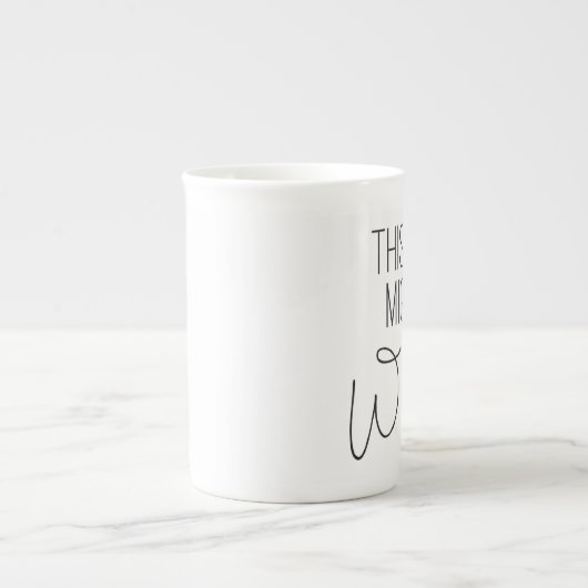 Dit kan wijn Mok zijn (Voorkant)