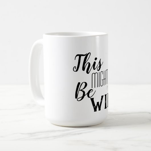 Dit kan wijn zijn koffiemok (Voorkant links)