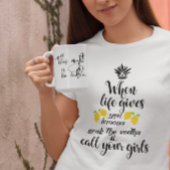 Dit kan Wodka Coffee Mok handgeschreven script zij