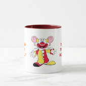 Dit kantoor zit vol circusclowns mok (Midden)