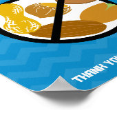 Dit kasteel is Nut Free Guard door Knight Poster (Hoek)