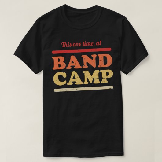 Dit keer bij Band Camp Marching Band 2 T-shirt (Design voorkant)