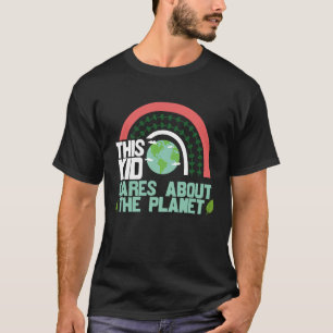 Dit Kind beschermt de planeet tegen sparen Wereldu T-shirt