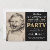 Dit Kind draait OM HET EVEN WELKE AGE Adult Photo  Kaart (Voorkant)