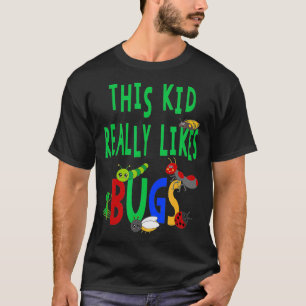 Dit Kind houdt echt van insecten T-shirt