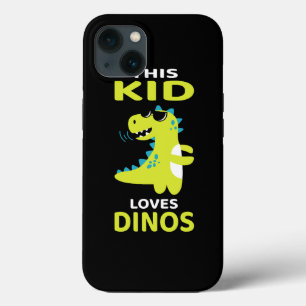 Dit Kind houdt van dino's i saurier i schattige di Case-Mate iPhone Case