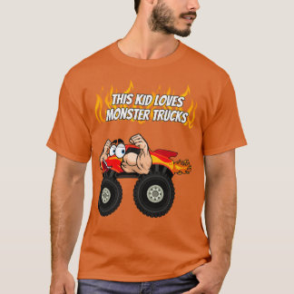 Dit Kind houdt van Monster Trucks Boys and Girls 2 T-shirt