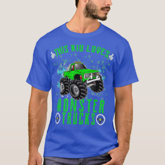 Dit Kind houdt van Monster Trucks Boys and Girls G T-shirt