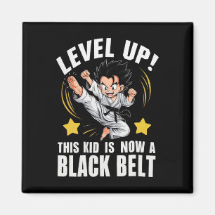 Dit Kind is nu een Black Belt Karate Hapkido Award Magneet