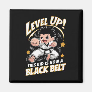 Dit Kind is nu een Black Belt Karate Hapkido Award Magneet