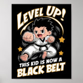 Dit Kind is nu een Black Belt Karate Hapkido Award Poster (Voorkant)