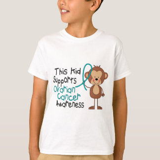 Dit Kind ondersteunt het bewustzijn van ovariumkan T-shirt