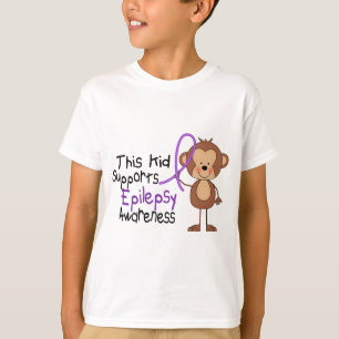 Dit Kind ondersteunt iepilepsiebewustzijn T-shirt