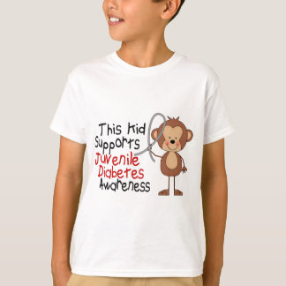Dit Kind ondersteunt jeugddiabetes T-shirt