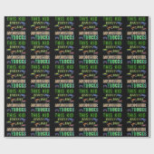 Dit Kind scoort echt Monster Trucks Cadeaupapier (Vlak)