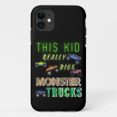 Dit Kind scoort echt Monster Trucks Case-Mate iPhone Case (Achterkant)