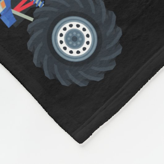 Dit Kind scoort echt Monster Trucks Fleece Deken (Hoek)