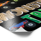 Dit Kind scoort echt Monster Trucks Foto Afdruk (Hoek)