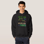 Dit Kind scoort echt Monster Trucks Hoodie (Voorkant volledig)