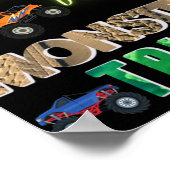 Dit Kind scoort echt Monster Trucks Poster (Hoek)