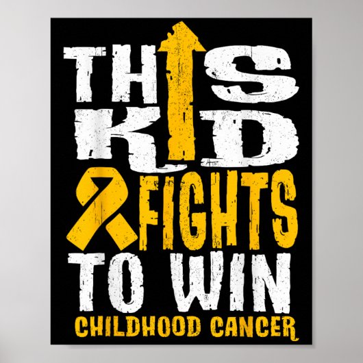 Dit Kind vecht ervoor om kinderkanker te winnen Poster (Voorkant)