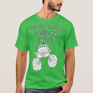 Dit Kind verliest Monster Trucks 14 T-shirt