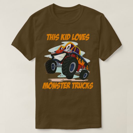 Dit Kind verliest Monster Trucks 56 T-shirt (Design voorkant)