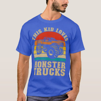 Dit Kind verliest Monster Trucks Cool Monster T-shirt