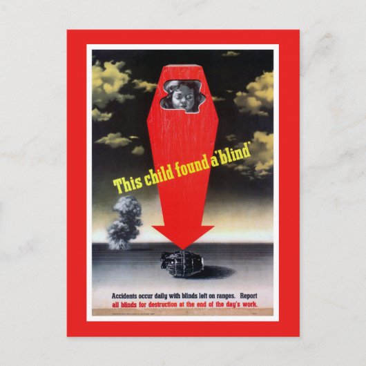 Dit kind vond een blinde briefkaart (Voorkant)