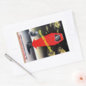 Dit kind vond een blinde rechthoekige sticker (Envelop)