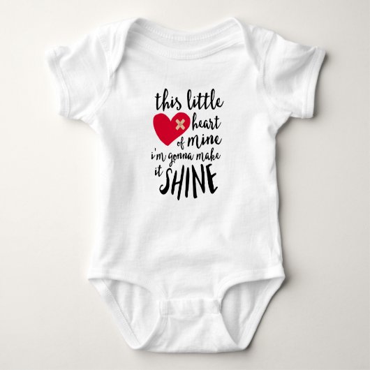 Dit kleine hart van mij - CHD Warrior Romper (Voorkant)