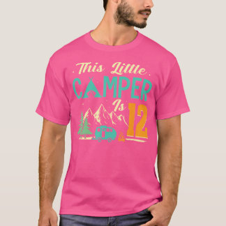 Dit kleine kamp is 12 Camp Lover 12th Camping B T-shirt