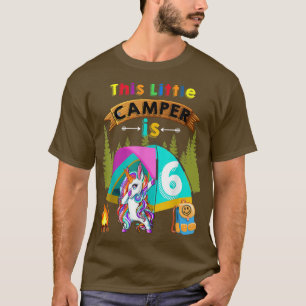 Dit kleine kamp is Si Dabbing Unicorns Cool Cam T-shirt