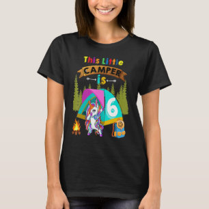 Dit kleine kamper is zes dobberende Unicorns Cool  T-shirt
