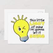 Dit kleine licht van mijn Briefkaart (Voorkant / Achterkant)