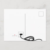 Dit kleine licht van mijn zwarte Briefkaart (Achterkant)